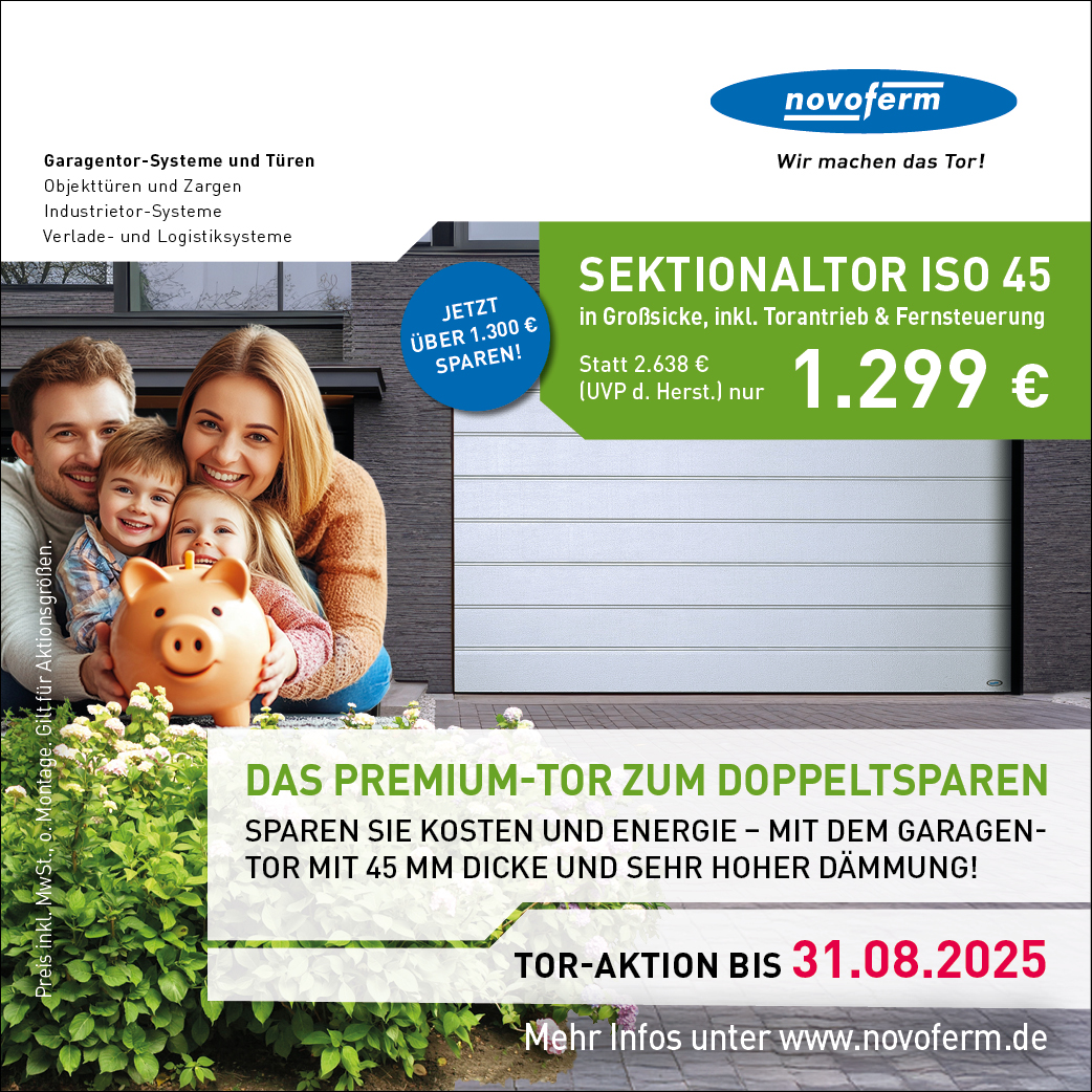 Sektionaltor ISO 45